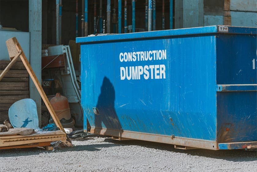 20 Yard Construction Dumpster Flint
